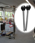 Two Pack Stainless Steel Weight Stack Pins For Gym Machines Easy Load Weight Lifting Pins Eleven Point Five Centimeters Long