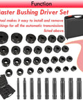 Boss Level Master Bushing Driver Set For GM Ford Chrysler Transmissions Bushing Bearing Seal Installer Remover Tool Kit 39 Piece