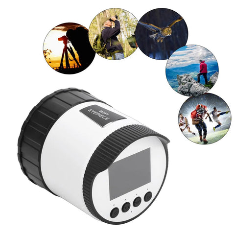 WiFi Telescope Camera Eyepiece 2K HD Video 4MP Sensor App Controlled Digital Eyepiece with nature and sports images