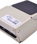 Foot Pedal Pneumatic Valve Two Position Four Way Air Control One Quarter Inch NPT FV-420 VFP440 silver metal foot pedal view