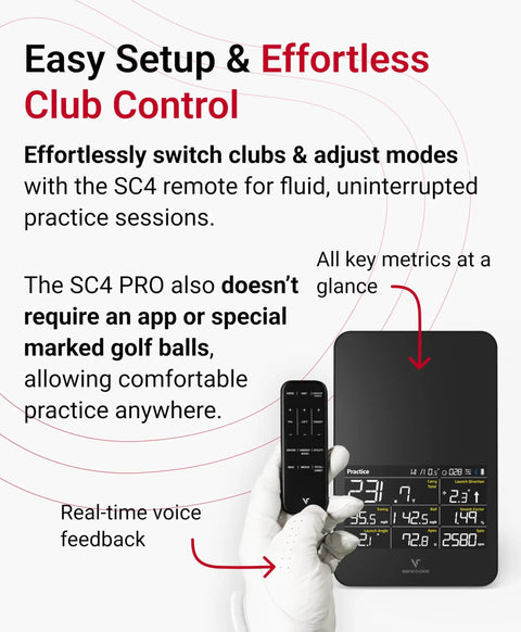 Pro Grade Golf Launch Monitor And 3D Driving Range Simulator for Indoor And Outdoor Use with built-in screen and remote control.