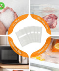 Heavy Duty 6 By 10 Inch PreCut Vacuum Sealer Bags 200 Count Keeps Food Fresh Longer Freezer Burn Prevention BPA Free Pro Grade Ideal For Storage Meal Prep Sous Vide, showcased with usage examples in sous vide, microwave, and freezer.