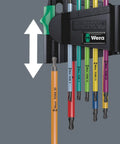 Tamper Proof Torx L Key Set For BO Security Screws With Ballpoint Offset Color Coded Plastic Sleeve Easy Grip At Low Temps