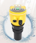 Pro Grade Digital Ultrasonic Level Meter 0-10m Range DC24V LCD Display 4-20mA Output Water Level Sensor for Industrial Use