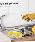 100 Pack Sealant Tape For Plumbing Quick Application To Stop Water Leaks On Pipes And Shower Heads Durable Waterproof Thread Seal Tape shown on a sink