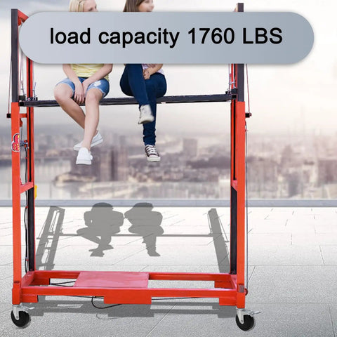 Heavy Duty Five Inch Scaffolding Casters Set Of Two Steel Baker Scaffold Wheels with load capacity 1760 lbs.