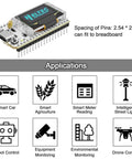 ESP32 LoRa V3 Development Board With 3000mAh Battery And 915MHz Antenna, 0.96 Inch OLED, applications visual