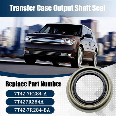 Transfer Case Output Shaft Seal Replacement Kit For Ford Edge 2007 To 2018 Explorer 2012 To 2019 Flex 2009 To 2019 Taurus 2008 To 2019 And Lincoln Continental 2017 To 2020 Beefy Heavy Duty Easy Install, part 7T4Z-7R284-A