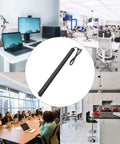 Heavy Duty Metal Wall Mount Power Strip With Built In Switch Aluminum Alloy Mount Socket shown in various office settings.
