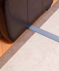 Flexible Rubber Cable Cover For Hiding Cords On Floors Or Counters, 10 Feet, Gray, Low Profile, Easy To Install Cable Management