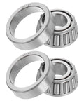 Tapered Roller Bearing Cone And Cup Set 0.75 Inch Bore 1.938 Inch Outer Diameter 0.75 Inch Thick Chrome Steel ABEC 3 on display