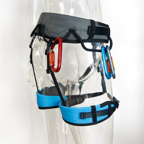 Half Body Climbing Harness For Mountaineering And Ice Climbing, Heavy Duty Safety Belt For Men And Women, Lightweight 560g
