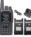 Dual Band DMR Handheld Radio AT-D168UV with APRS, 10K Talk Groups, two batteries, charger, and USB cable