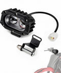 Beefy LED Light Bar For Yozma IN10 Electric Dirt Bike Headlight with Durable Aluminum Housing and Easy Install Mounting Kit