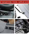 17 Piece Pro Grade Mechanic Hook And Pick Tool Set for auto trim removal applications on vehicle components.
