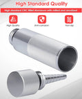 Honda Handy Generator No Spill Oil Change Funnel With Magnetic Dipstick Complete Kit in silver CNC billet aluminum