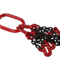 Four Way Chain Slings With Four Legs And Sling Hooks Lifting Chain Adjustable 6mm 2 Meter 1 Ton Capacity For Mines Ports Buildings And Steel Plants Industrial Grade