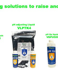 PH Test Kit Drops With Vial 160 Tests 4.0 To 10.0 PH Range 1.4 Oz White Easy To Use Drops For Hydroponics And Ponds No Guesswork Color Indicator Get Your Grow On with pH adjusting solutions and kits spread out for mediapH adjustments.