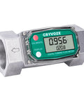Your Go To 1.5 Inch NPT Fuel Flow Meter With LCD Inline Turbine Delivers 10.5 To 74 GPM For Water Diesel Gas Oil Gasoline And Other Liquids