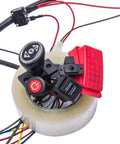 Kids Electric Car DIY Kit With Wires Switch Pedal And Overload Protector For Build Your Own Ride On Toy Car No Battery Needed