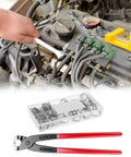 116 Pcs 304 Stainless Steel Ear Hose Clamp Assortment Kit With Pincer 6 Mm To 28.6 Mm on automotive engine maintenance