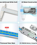 Digital Caliper Measuring Tool Pro Grade Industrial Caliper For Inch And Millimeter Measurement Jewelry Quality with IP54 rating and glass sensor details