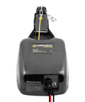 Minn Kota Deckhand Electric Anchor Winch Dh-40 with pre-spooled nylon rope and control panel, designed for hands-free anchoring.