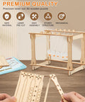 5 In 1 STEM Kit For Kids Ages 8 12 13 Hands On Wooden Building Toys With 3D Puzzles Circuit Experiments Newton Cradle Assembly