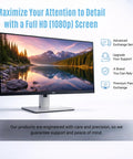 27 Inch Full HD IPS Monitor With USB 3.0 Upstream, DisplayPort and HDMI Cables, Ultra Thin Bezel, Tilt Swivel, Anti Glare