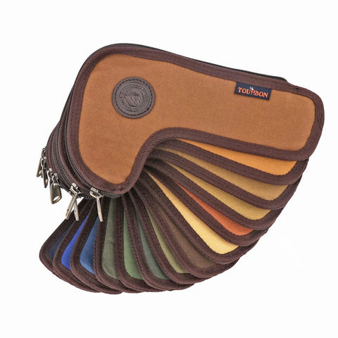 Multicolored canvas Rifle Bolt Holder Pouch Case Cover With Canvas Padding Tough As Nails Anti Rattle Protector