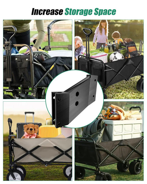 Handlebar Extension For Wonderfold Wagon W4 Stroller Accessory Extend Handle For Enhanced Comfort, Easier Maneuverability collage