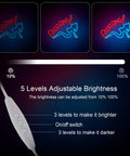 Lit Neon Sign for Wall Decor Dimmable LED Light USB Powered Neon Art for Pub Bar Store Man Cave Party control settings