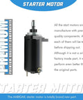 Starter Motor Replacement For Jetski PWC GSX GTX 96 97 RFI 1998 SPX 98 99 XP 95 97 Challenger 96 99 Speedster 98 99