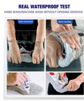 Shoe Glue Repair Adhesive For Sneakers And Boots Waterproof Clear Quick Dry Strong Bond demo in water immersion and bending test
