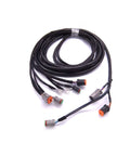 SystemCheck Main Modular Wiring Harness Cable for Outboard Remote Control Box 15ft 4.572m, connectors and horn visible