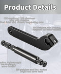 2Pc Stainless Steel Inner Shifter Lever Shaft Kit For Harley Touring 1984 2016 Road King Electra Glide Street Glide Ultra Limited Black Built To Last And Ready For Any Ride Replacement For 33709 82A And 33718 82B, black shaft and lever