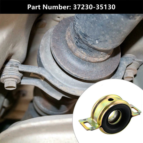 Installed Beefed-Up Drive Shaft Center Support Bearing Replacement 37230-35130 For Toyota T100, Tacoma, Tundra