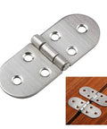 Easy Install Rotating Concealed Stainless Steel Hinges For Doors Cabinets Drawers Bookcases And Windows with wood mount