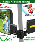 Dead Simple Golf Cart Side And Rear View Mirror Set Offering Badass HD Reflections No Drill Bracket Mount Universal Fitment For Ezgo Club Car Yamaha boosts visibility.