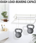 Double Towel Bar Set for Bathroom Wall Mount 23.6 Inch Brushed Nickel SUS304 Stainless Steel Towel Rack with kettlebells