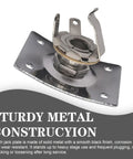 Top Tier Six Piece Square Output Jack Plates For Electric Guitar And Bass Setup Quarter Inch Mono Jack Hardware Silver Finish close-up view of solid metal plate