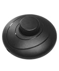 Floor Lamp Foot Switch Inline Pedal Switch For No Fuss Easy Control Round Black Push Button On Off Spring Loaded Step On Step Off Pedal Power Switch Replacement Part For Floor Lamps And Extension Cords UL Listed Safety