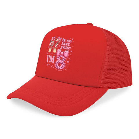Cool Red Trucker Hat For Men With Adjustable Buckle The Sport Style Cap Built For Running Hiking Cycling And Everyday Wear Modern Mens Fashion Hat One Size Fits Most With Breathable Comfort