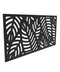 2x4 Black Outdoor Decorative Screen Panels Durable Polypropylene Weather Resistant With Low Thermal Expansion Stays Stable In Extreme Climates