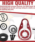 O Ring Repair Kit For Floor Nailer And Nailer Rebuild Kit With 105043 Bumper Compatible With 21530000 parts displayed