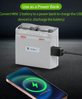 36W Multifunction Parallel Battery Charger For DJI Mini 4K, Mini 2, Mini 2 SE, And Mini SE Drone used as a power bank