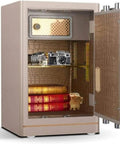 Heavy Duty Digital Electronic Safe Box With Steel Construction And Wall Anchoring Design Hidden Cabinet Dual Alarm System