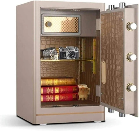 Heavy Duty Digital Electronic Safe Box With Steel Construction And Wall Anchoring Design Hidden Cabinet Dual Alarm System