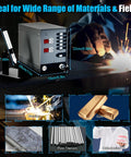 5 In 1 Portable Jewelry Welder, Handheld CNC Spot Welding Machine for Solid Gold, Titanium, Aluminum, 110V 60Hz, Lightweight 14.8 Lbs