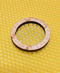 Wooden and metal Beekeeping Queen Marking Disc Cage Set Six Pack Round Push In Queen Capture Cages For Minimal Hive Disruption
